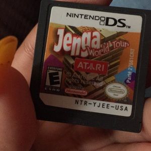 Nintendo ds Jenga game